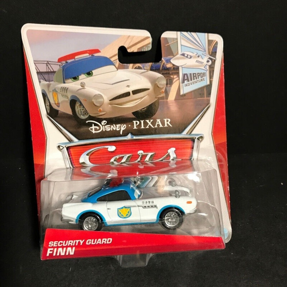 DISNEY PIXAR CARS SECURITY GUARD FINN #4/7 AIRPORT ADVENTURE stocking stuffer